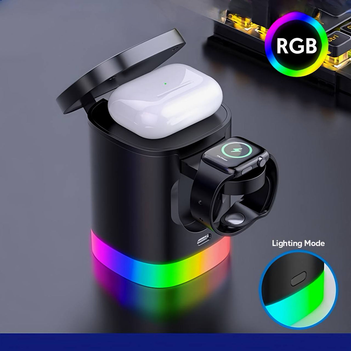 3-in-1 Magnetic Wireless Charger
