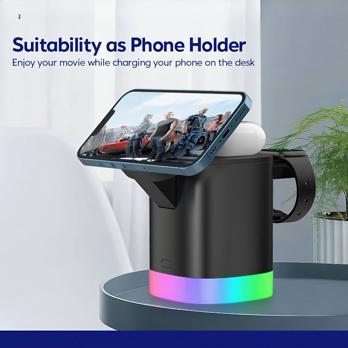 3-in-1 Magnetic Wireless Charger