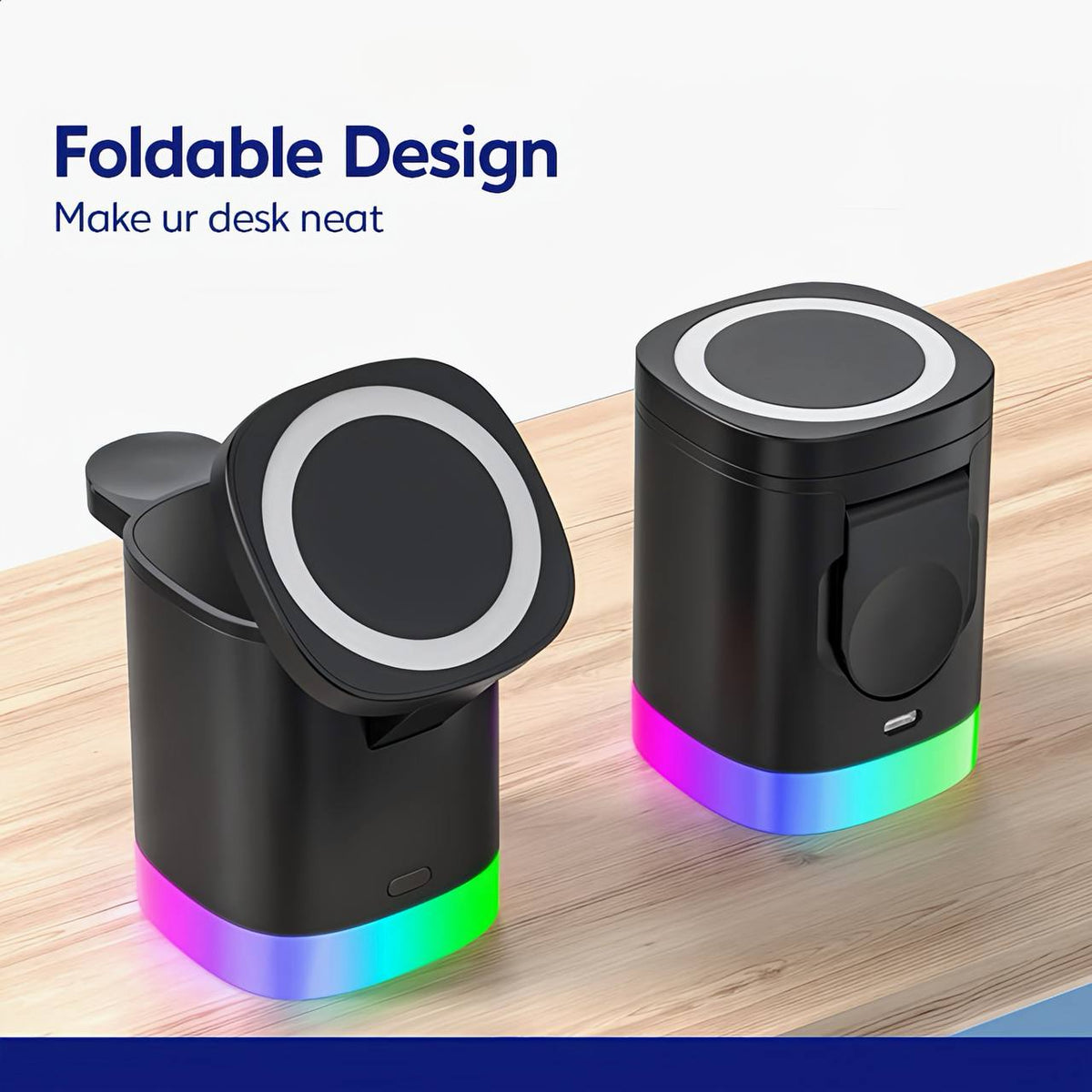 3-in-1 Magnetic Wireless Charger